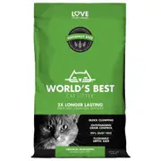 World's Best Unscented Clumping Cat Litter - 6.35kg