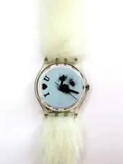 NEW Swatch Watch FROZEN TEARS GK202 with Case and Papers 1995 NOS Gents