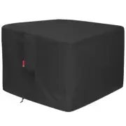 SheeChung Fire Pit Cover Suqare-Waterproof 600D Heavy Duty Square Patio Fire ...