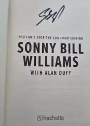 NEW!! 2021 SONNY BILL WILLIAMS HAND SIGNED AUTOBIOGRAPHY HARDCOVER RUGBY LEGEND