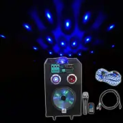 NYC Acoustics 10" Karaoke Machine w/ Bluetooth 4 ipad/iphone/Android/Laptop/TV
