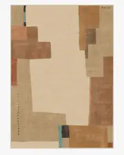 305' x 425' | Machine Washable Runner Rug | Kid & Pet Friendly | Indoor Rug | Ananda Natural Pop Flatwoven Rug by Architectural Digest | Ruggable