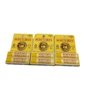 Burt's Bees Lip Balm 3 Pack (6 Chapsticks Total)