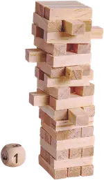 Techxtras Mini Jenga Game