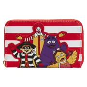 Loungefly McDonald's - Ronald McDonald and Friends Zip Around Wallet