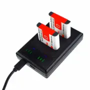 2X Battery+ charger for SONY NP-BG1 FG1 Cybershot DSC-H55 H70 H90 HX5v HX7v HX9v
