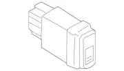 Genuine Mitsubishi Instrument Panel Dimmer Switch 8614A038