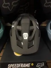 Fox Speedframe MIPS Helmet, Small Grey Camo