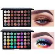 40 Colors Eyeshadow Palette Makeup Cream Eye Shadow Matte Shimmer Set Cosmetic~