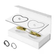 2Pcs Permanent Bracelets Kit Jewelry for Adults Matching Couples Bracelets DIY Bracelet Making Kit for Birthday Date Activity 1 Black 1 Silver