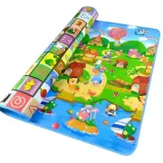 Extra Large Baby Kids Floor Play Mat Rug Picnic Cushion Crawling Mat Waterproof