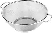 [Generic] Strainer Stainless Steel - Food Strainer Metal Draining Basket - Heat Resistant Sink Colander Strainer Basket for Berry, Pasta, Spaghetti