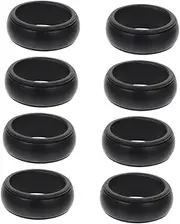 12 Pcs Sports Ring Black Rings for Men Silicone Rings for Men Silicone Rings Men Finger Ring Protector Thumb Splint Silicone Exercising Finger Accessories Manicure Silica Gel Baby