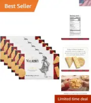 Walker's Authentic Scottish All-Butter Assorted Shortbread - 18 Cookies/Box