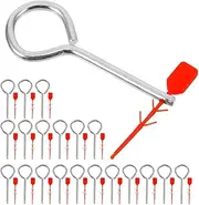 NOLITOY Fire Extinguisher Hardware Pins Sets Latch Seals Replacement Safety Pins Fire Safety Equipment Accessories