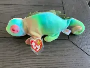 TY Beanie Baby “Iggy the Iguana” 1997 Tag Errors Mint Condition