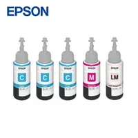 在飛比找PChome24h購物優惠-EPSON T673 真空包裝 原廠墨水 3藍 1紅 1淡紅