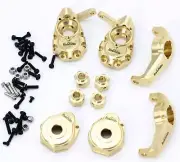 Powerhobby Brass UPGRADE PARTS Knuckles / Portal C Hubs Hexes FOR Traxxas TRX-4