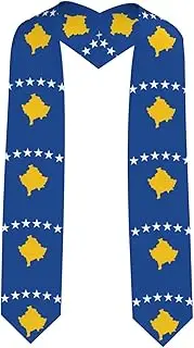 [EdWal] Kosovo Flag Stole Graduation College Adult Honor Stole 2025