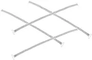 [DEARMAMY] Adjustable Non-slip Bra Shoulder Straps 2 Pairs Elastic Decorative Bra Strap Replacements for Backless Dress Extension