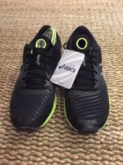 Asics Gel-Hyper Tri 3 Black/Silver Ver/Safety Yellow Size 9.5