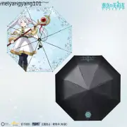 Frieren: Beyond Journey's End Frieren Folding Sunny Umbrella Sunshade Umbrellas