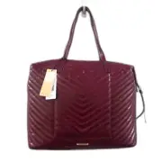 Rebecca Minkoff Stella Quilted Top Zip Large Tote - Bordeaux