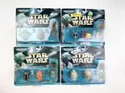 Vintage Galoob Star Wars Micro Machines Collection I-IV