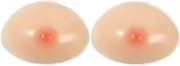 [Vollence] Abalone Shape Silicone Breast Forms Fake Boobs Mastectomy Prosthesis Silicone Bra Inserts Push Up Pad Enhancers