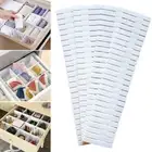 DIY Drawer Divider Household Storage Organizer Adjustable Draw Separators Tool..