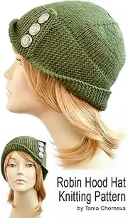 Robin Hood Hat Pattern Womens Hat Knitting Pattern Robin Hood Beanie Pattern Unisex Hat Robin Hood Mütze Stricken Winter Hat Mütze Anleitung Knit Hat Womens ... Beanie Knitted Hat Knit Beanie Bonnet Femme