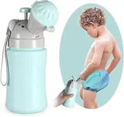 ONEDONE Portable Potty Baby Child Potty Urinal Emergency Toilet for Camping Car Travel and Kid Potty Pee Training (Blue)