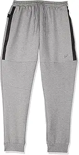 [Bad Workwear] Pro-Fleece™ Slim Fit Cuffed Track Pants for Men - Lightweight & Warm Pants with Slim Fit and Elastic Waist