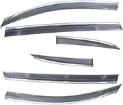 QVQOCUKS Sun Rain Window Visor Vent Shades Compatible for Jaecoo J7 7 2023 2024 2025 Tansuo 06 Car Side Deflector Awning Guard Cover Windshield Accessories(Type 2)