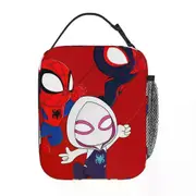 c471 Ghost Spider Lunch Bags Insulated Lunch Tote Waterproof Bento Box Resuable Picnic Bags for Woman Work Children School k471