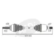 GSP CV Shaft - CVS.666B