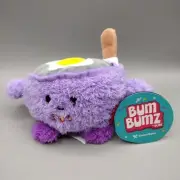 Bum Bumz KitchenBumz 7.5" Inch Pixie Pan with Fried Egg Plush New With Tags NWT