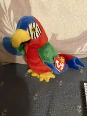 Jabber The Parrot beanie baby With Tags!
