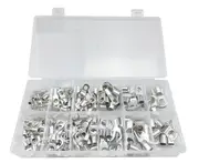 170X Battery Copper Cable Lugs Crimp Ring Terminals Electrical Wire Connector