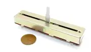 60mm Alps Dual 50K Slide Pot, Center Detent 4BM Linear Taper Potentiometer 4B Ci