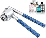 Manual Vial Crimper, Professional Stainless Steel Sealer, Capping Machine, Anti-Slip Rubber Cover - for Perfume Bottles, Plastic Cap, Spray Bottle 18mm