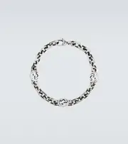 [Gucci] Gucci Silver Interlocking G bracelet Inch 7 silver