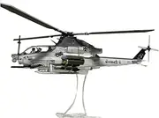 Replica 1/72 for Diecast Scale Bell AH-1Z Viper Helicopter Alloy Finished Model Static Metal Ornament Collection Airplane Toy