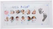 Unique Shower Monthly Milestone Frame Hand Footprint Kit for Nursery Decor