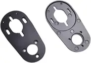 Abbraccia 2 Pieces Electric Skateboards Motor Mount Bracket, Skateboard Accessories, Easy Install Aluminum Alloy Adjustable Hardware
