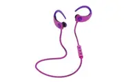 Moki Octane Pink Wireless Bluetooth Earphones Ear-Hooks Sports Headset w Mic