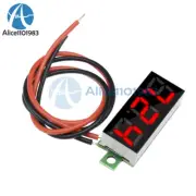 5PC 0.28 inch Digital LED Amp Panel Red 3 Digit LED Voltmeter Ammeter Volt Meter