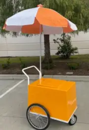 PALETA CART MOBILE CART MEXICAN PALETAS PUSH CART FROZEN TREATS VENDING CART