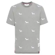 [Thom Browne] Classic Pique Hector Short Sleeve Tee Men