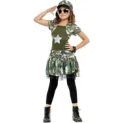 Fun World Army Brat Child Costume large 12-14 New C4